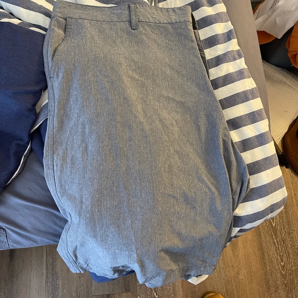 Grey Sports Wicking Shorts